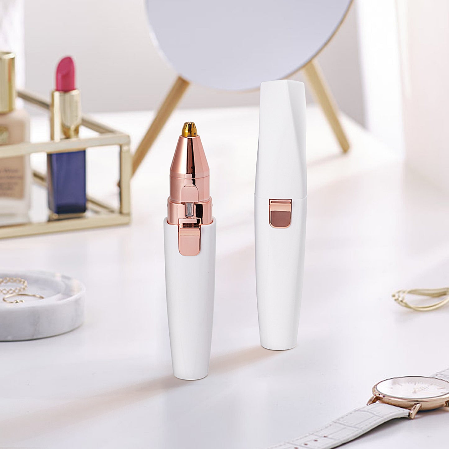 2 in 1 eyebrow trimmer
