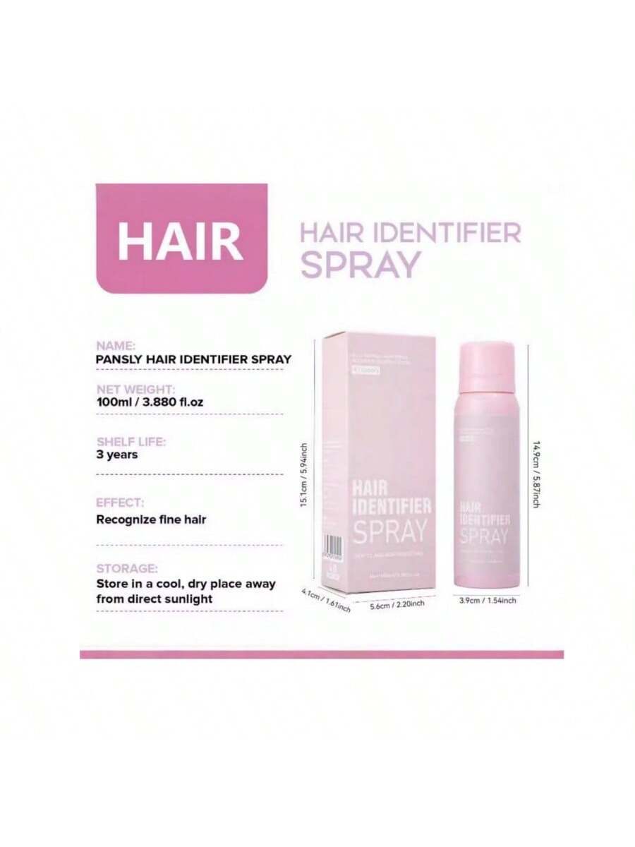 Hair identifier spray meilury